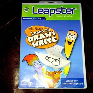 Leapster Learning Game: Mr. Pencil’s Draw&Write